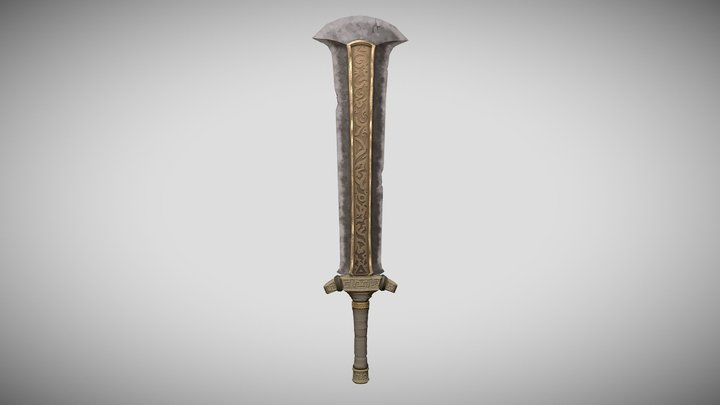 Berserk-dragonslayer-sword 3D models - Sketchfab