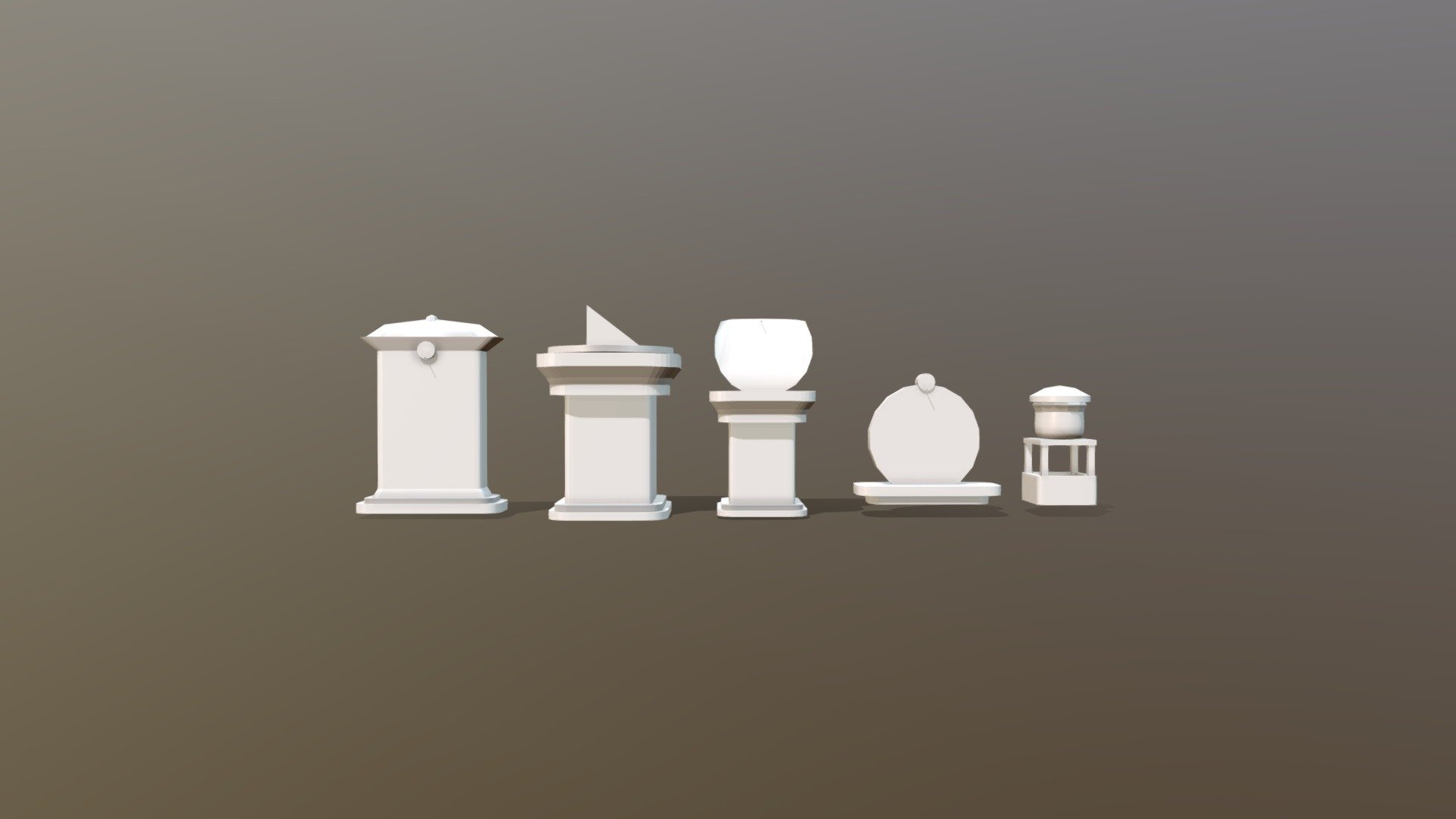 Roman time telling devices