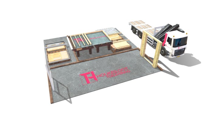 Houkesloot HSB Kozijn 3D Model