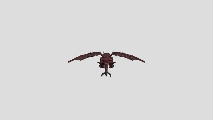 Fire dragon 3D Model