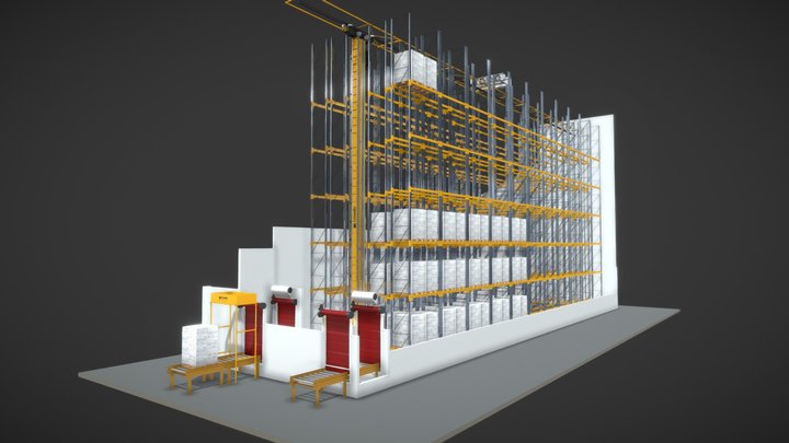 TMH-almacen selectivo. 3D Model