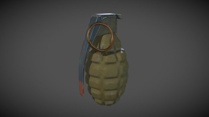 Grenade 3D Model