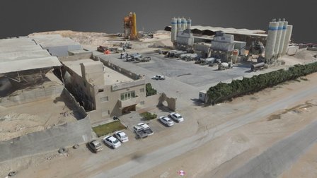 Batch Plant - By ContextCapture 3D Model