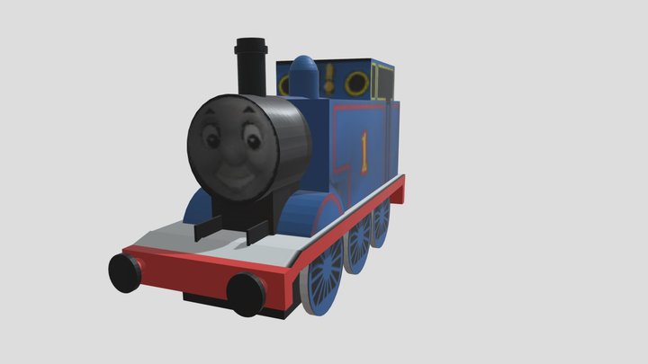 Thomas Playstation 1 3D Model