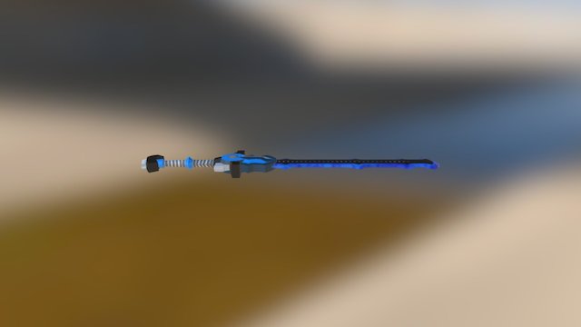 Light Sword Texture Practice 3D Model