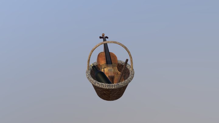 A Bards Picnic 3D Model