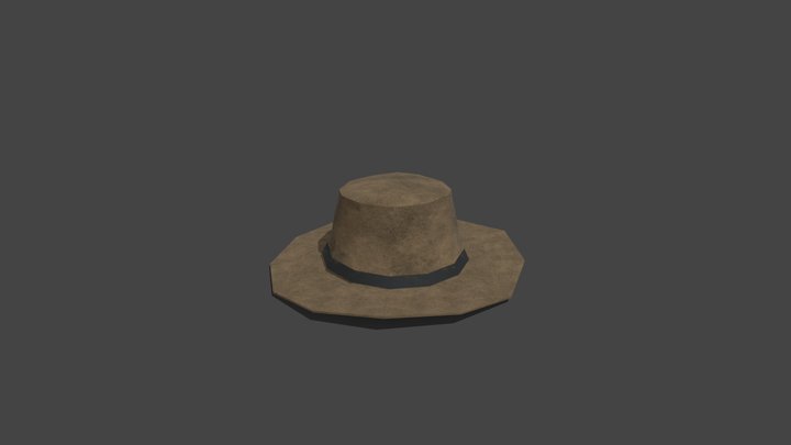 FARM HAT 3D Model