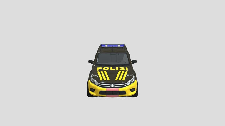 mobil+pak+polisi – Gratis 3D-model STL