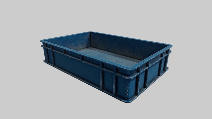 Plastic Box 3D Model