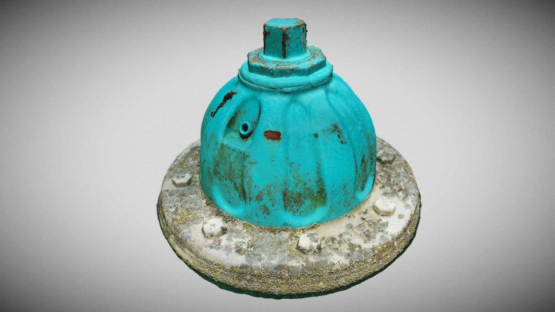 Fire Hydrant Head - Raw Scan