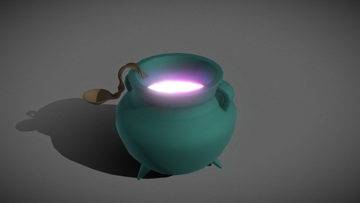 Witches  Potion 3D Model