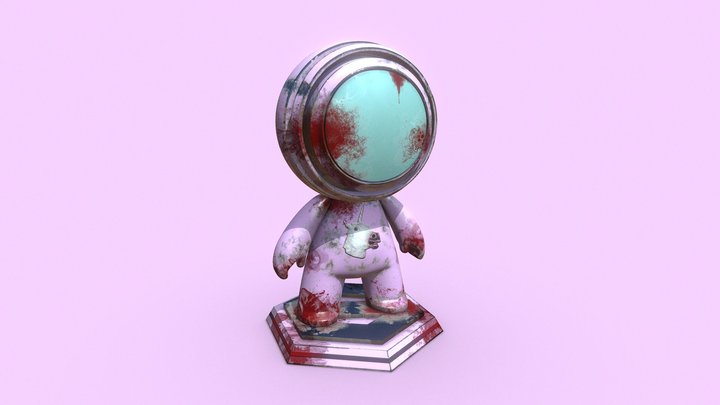 Meet Mat Pastel Gore 3D Model