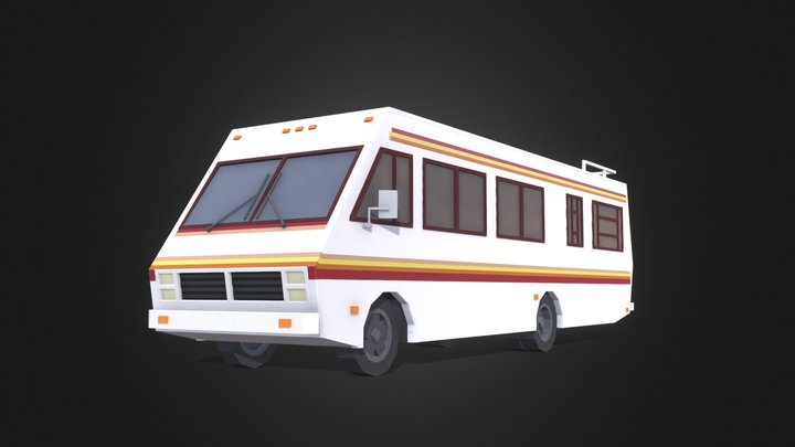 Fleetwood Bounder 1986 DEMO 3D Model