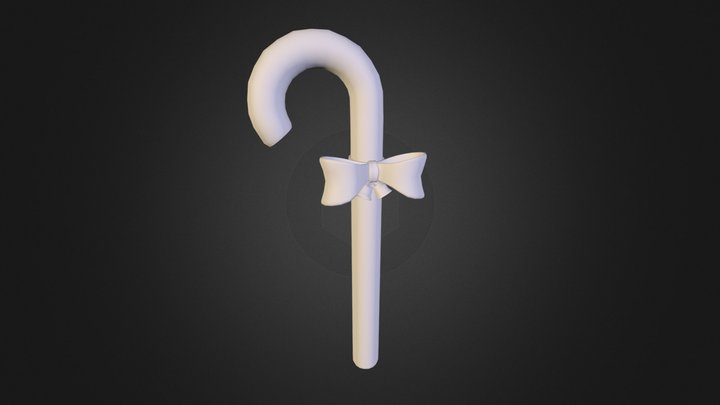 Candy Cane – Kostenloses 3D-Modell STL