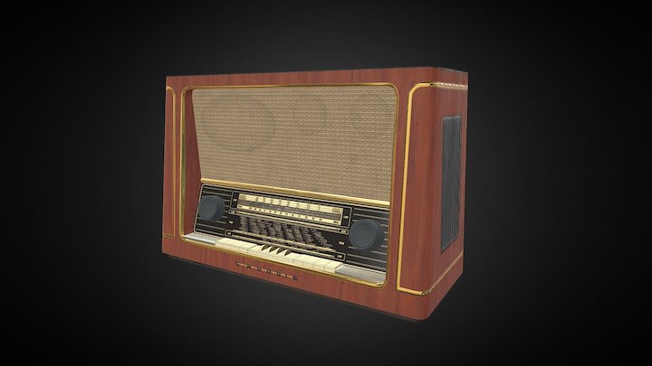 Grundig Type 5060 Vintage Radio – Modelo 3D gratuito STL
