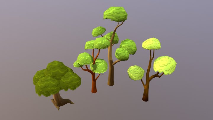Árvores 3D Model
