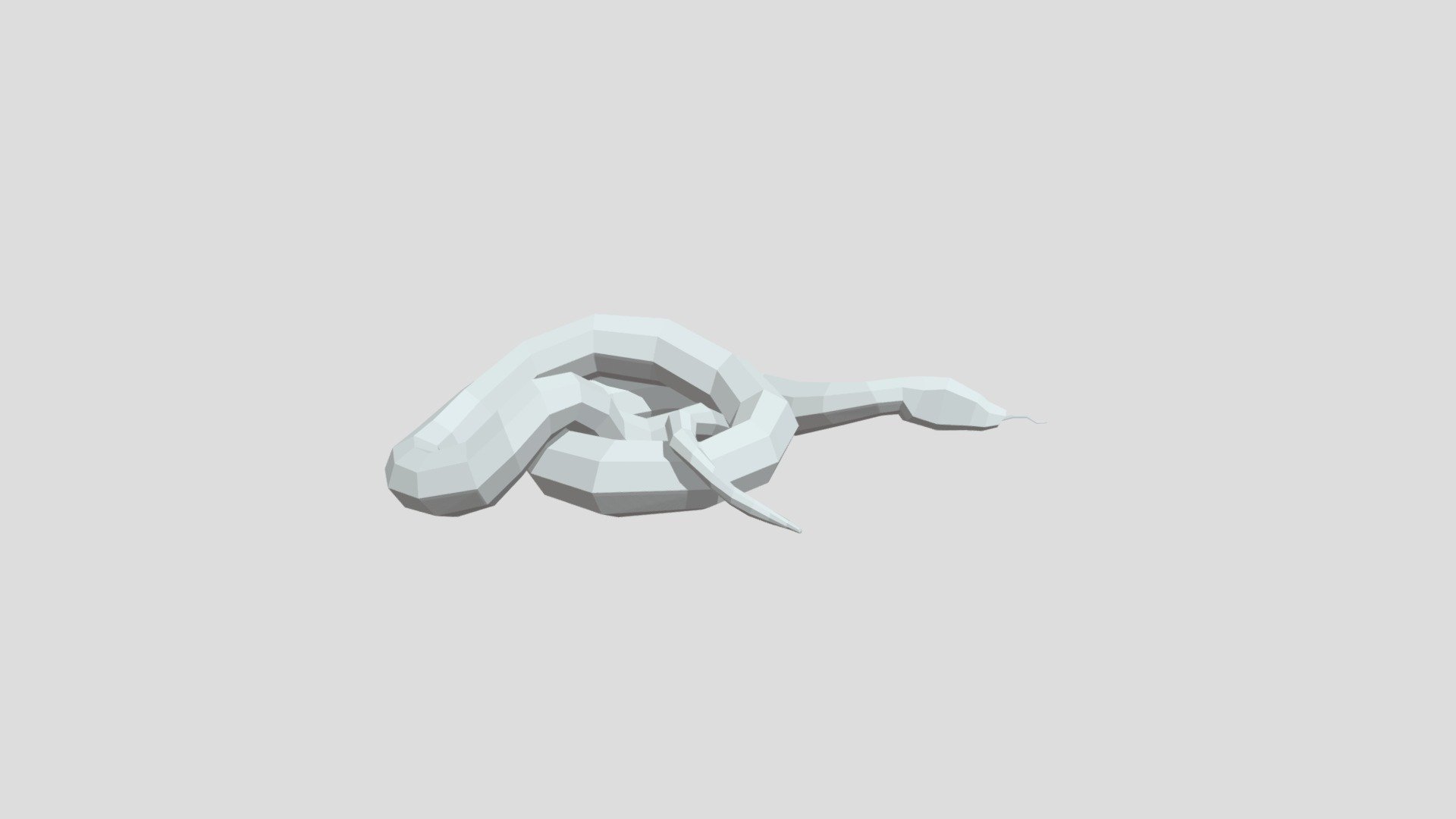 Anaconda from Poly by Google — Sketchfab embed 3D viewer