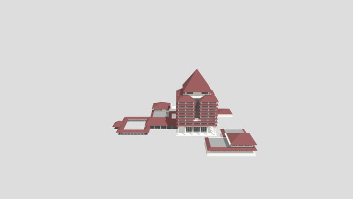 Rektorat Ui 3D Model