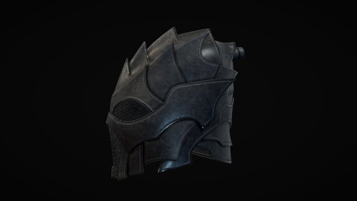 Medieval Helmet 09 3D Model