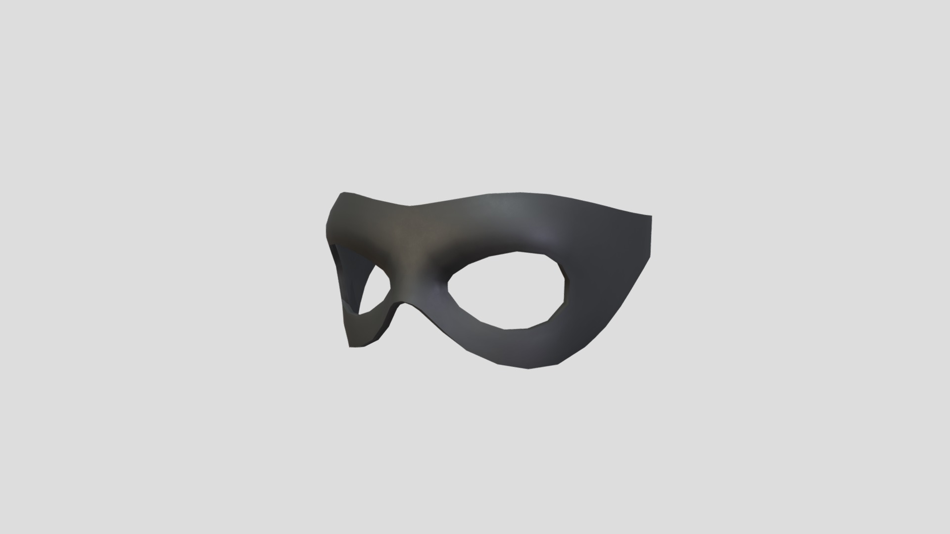 3D model Burglar Mask - This is a 3D model of the Burglar Mask. The 3D model is about logo.