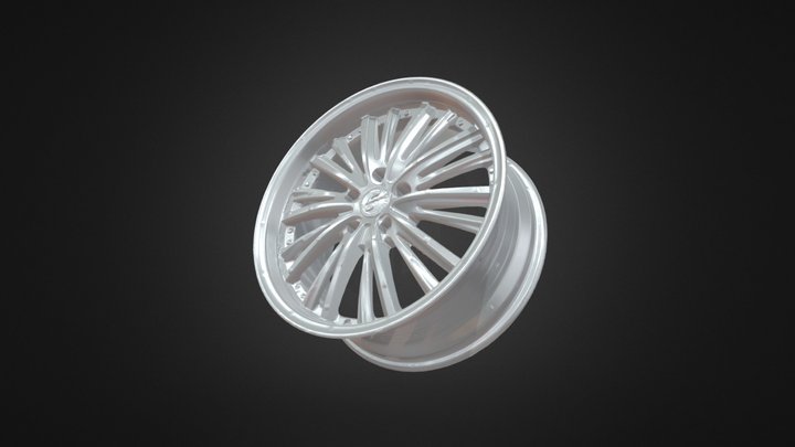 Wheel Hub 3D Model