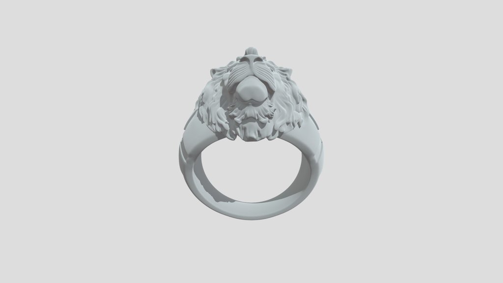 Golden Lion Ring y