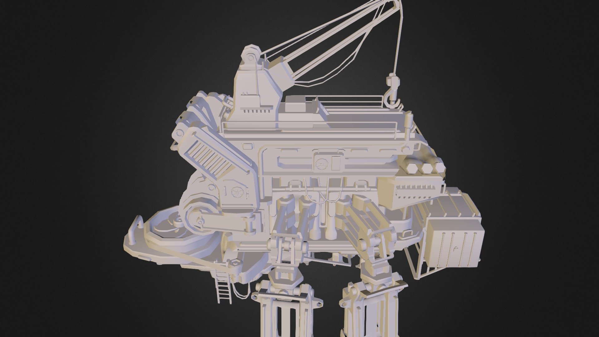 Futuristic Saw Machine [WIP]