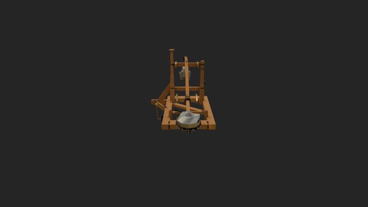 Trebuchet 3D Model