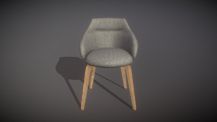 Test Modern Chair 3D Model