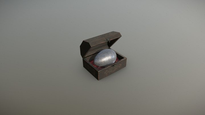 Medieval Casket 3D Model