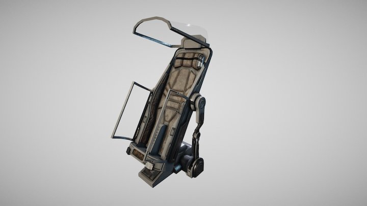 Cryo Chamber (Merge) 3D Model