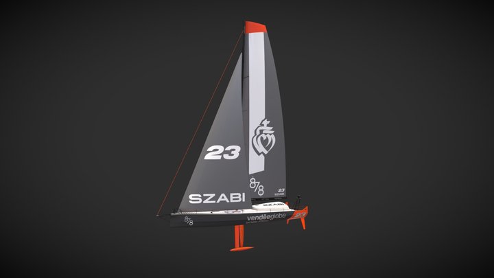 IMOCA 60_SZABI 3D Model