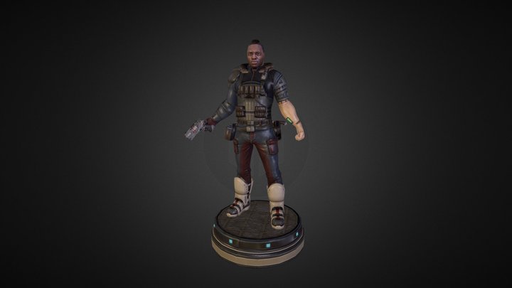Issa Awanjo 3D Model