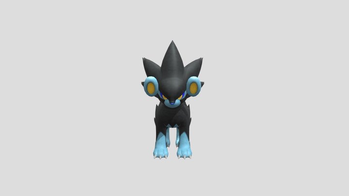 Nz-Xen Luxray 3D Model