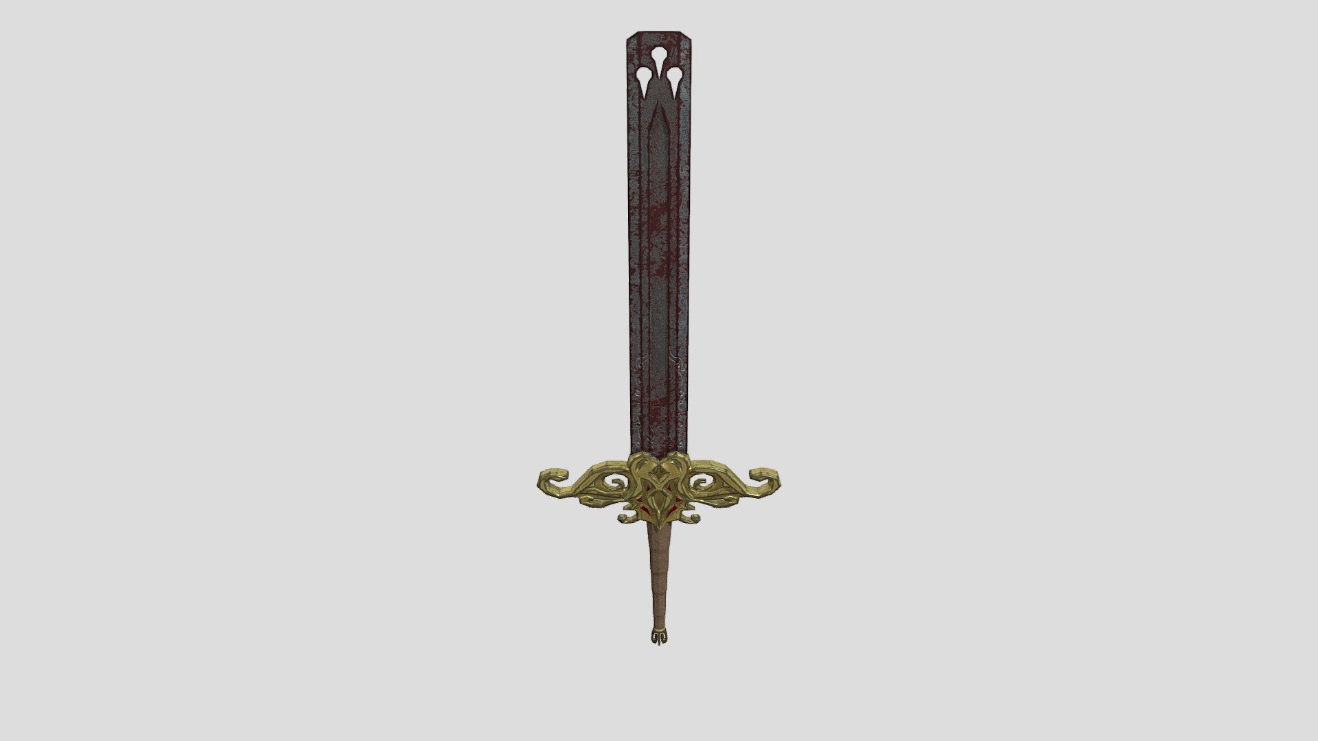 Executioners Sword - 3D model by rnarvet [32f9ea3] - Sketchfab