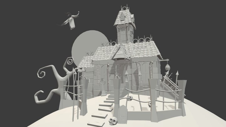 HALLOWEEN_HOUSE 3D Model