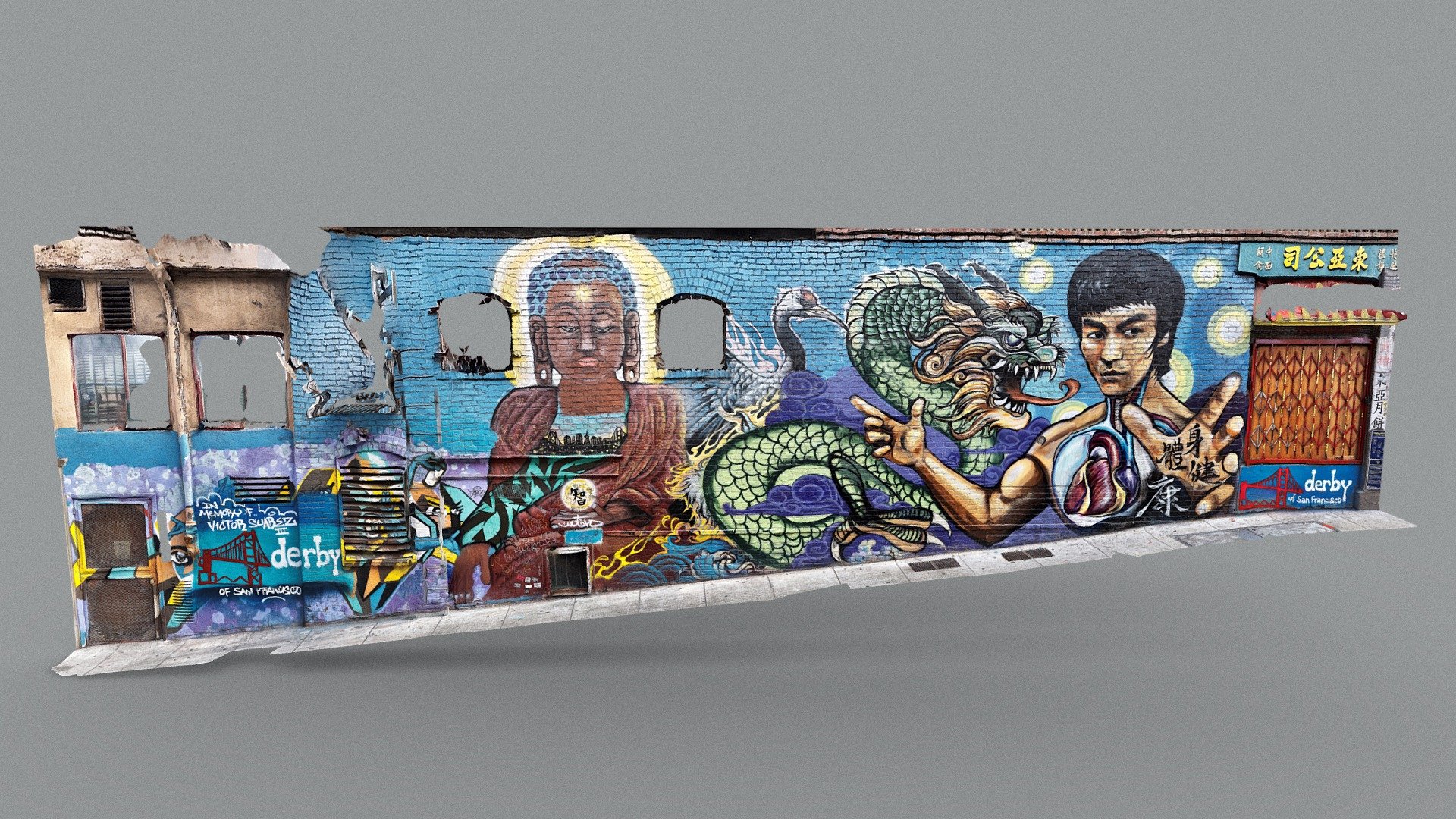Chinatown mural (4) - San Francisco