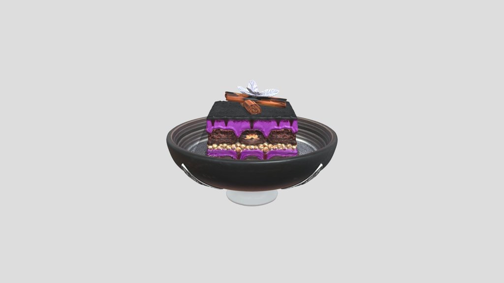 Midnight Abyss Ube Tiramisu
