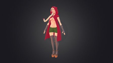 Red Riding Hood WIP 3D Model