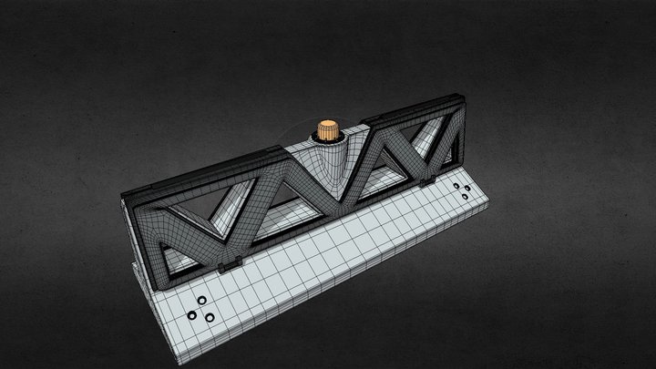 concrete barrier 3D Model