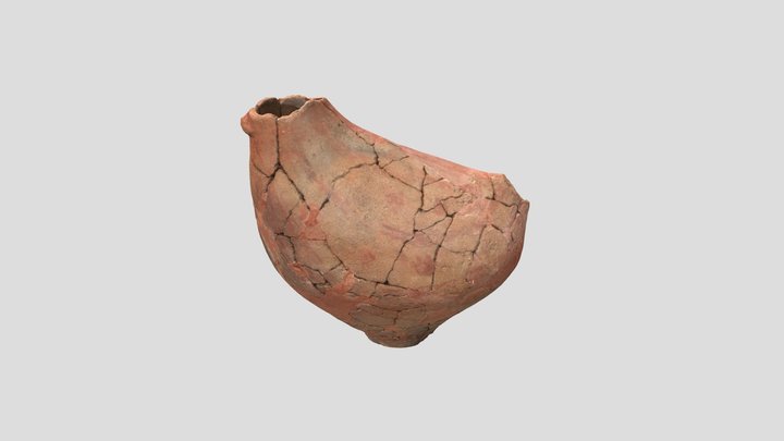 羽根尾堰ノ上遺跡出土鳥形土器 3D Model