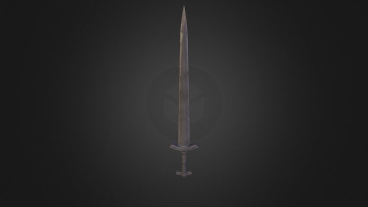 Sword Metal 3D Model