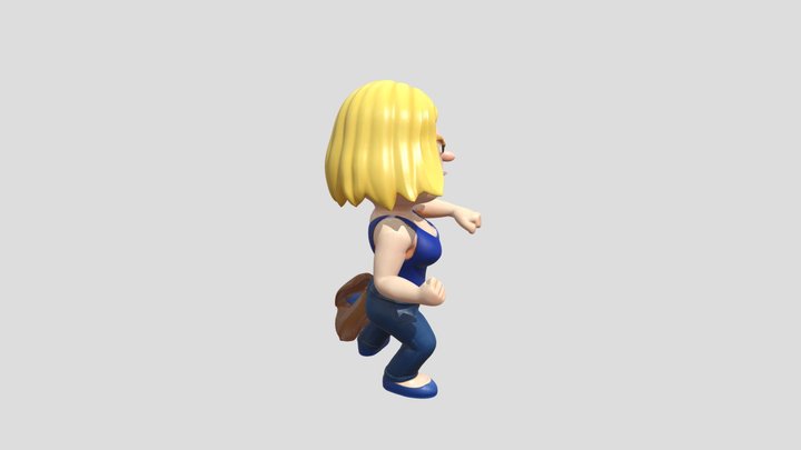 Estela 3d model 3D Model