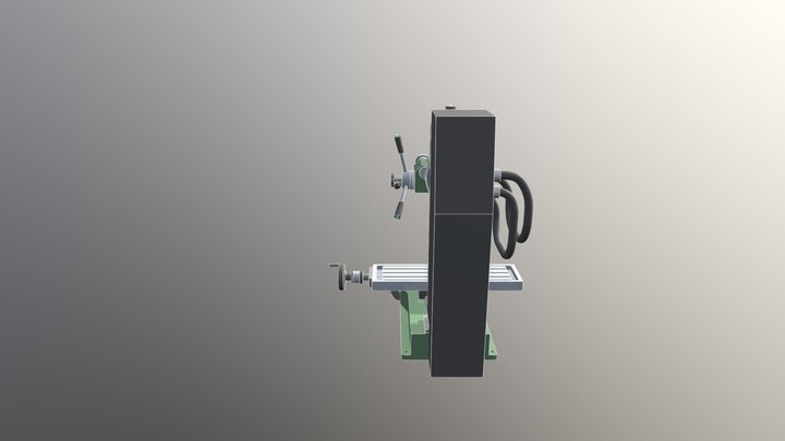 Milling machine 3D Model