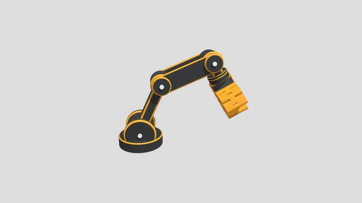Robot Arm 3D Model