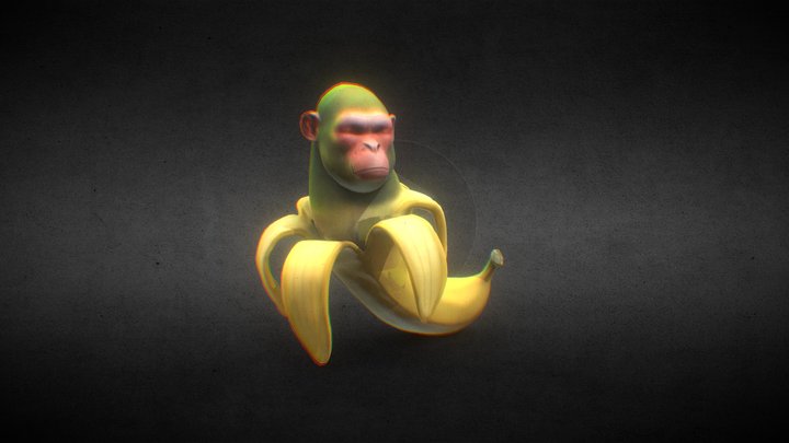 Chimpanzini Bananini – Modello 3D gratuito STL