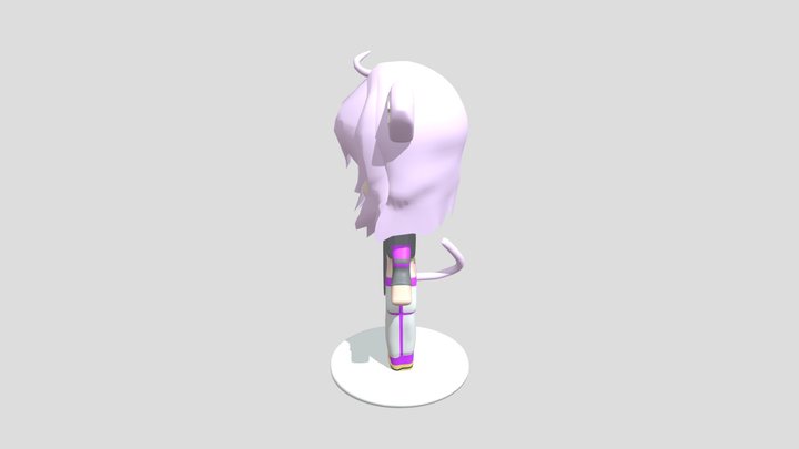 Okayu 3D Chibi 3D Model