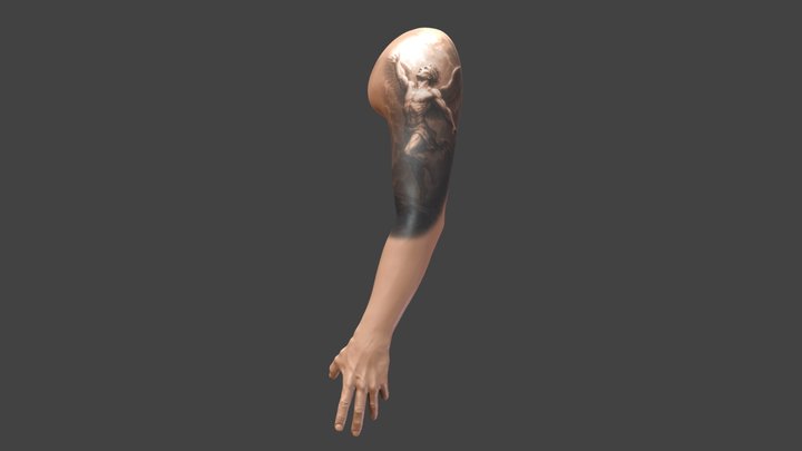 Epifanía — contacto con lo divino 3D Model