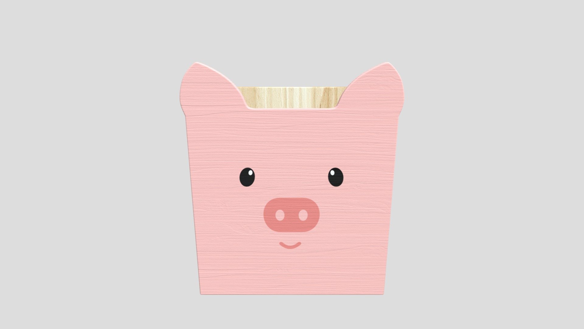 Animalbox Pig Storage Box - Download Free 3D model by TALove [3304d09 ...