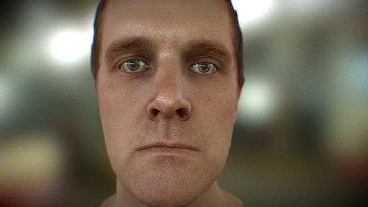 Face1 3D Model